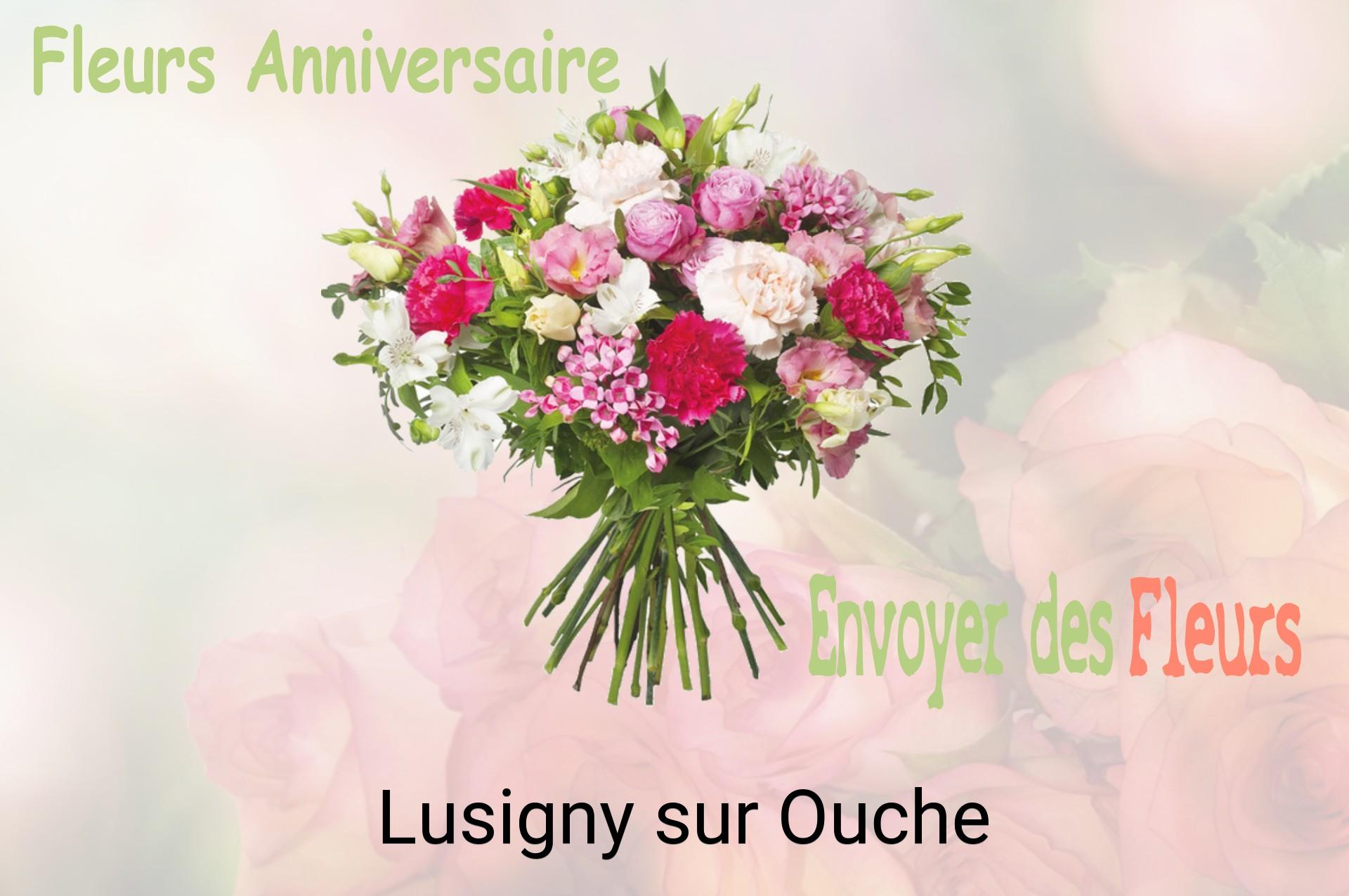 Bouquet de fleurs d’anniversaire livré à Lusigny-sur-Ouche