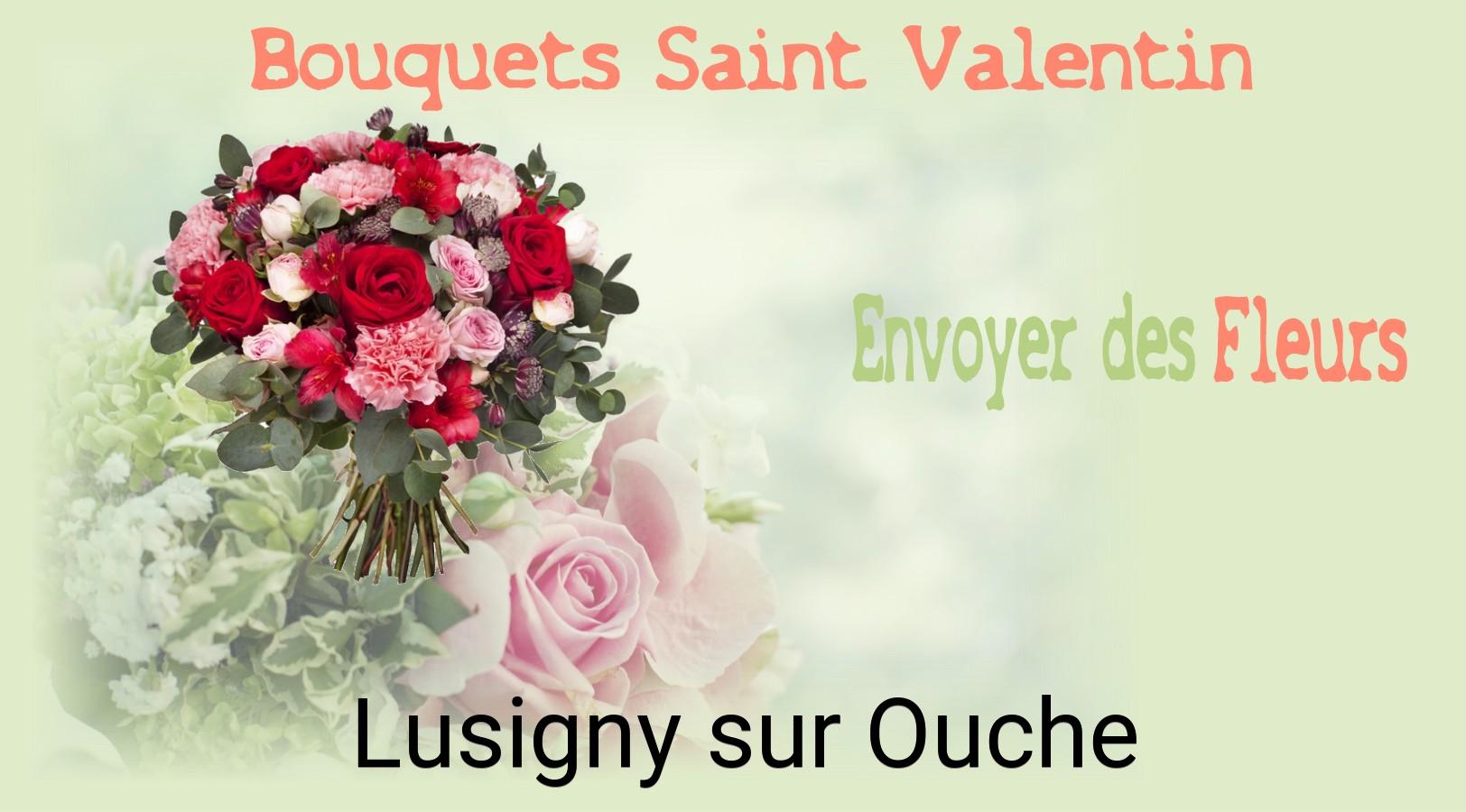 Roses de Saint-Valentin livrées à Lusigny-sur-Ouche
